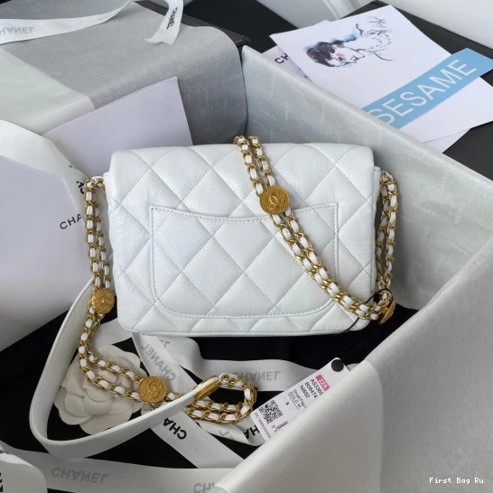 First Bag Ru SMALL CHANEL BAG FLAP 0802